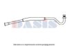 AKS DASIS 885824N High-/Low Pressure Line, air conditioning